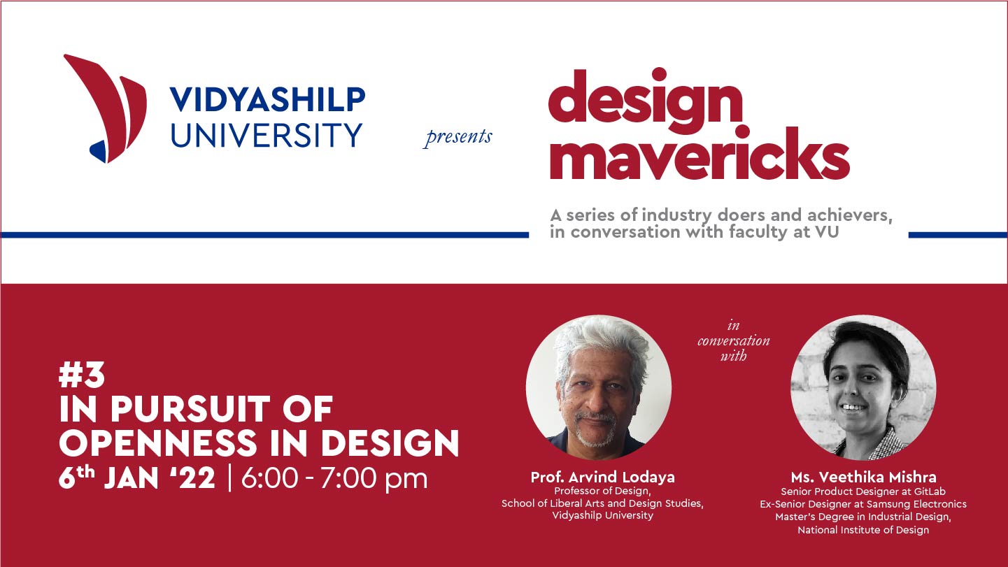 Design Mavericks Webinar: Vidyashilp University