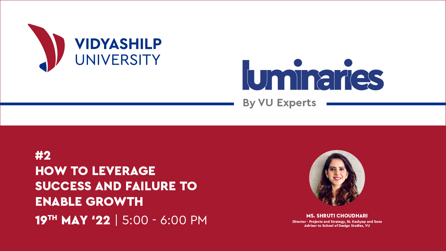 How to leverage success and failure to enable growth: Vidyashilp University