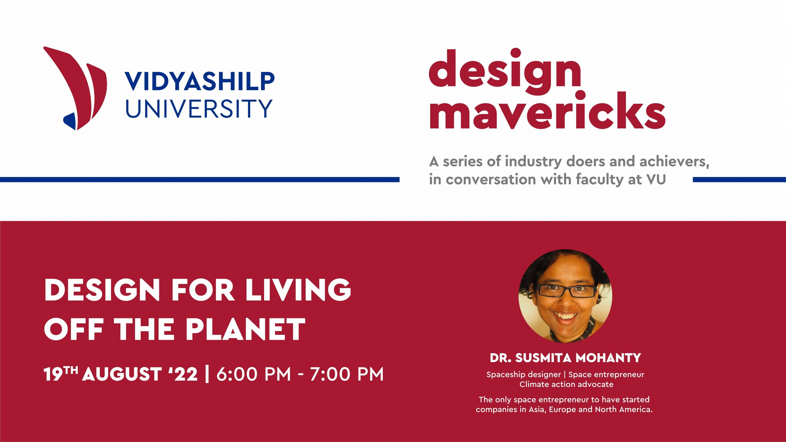Design for Living off the Planet: Vidyashilp University