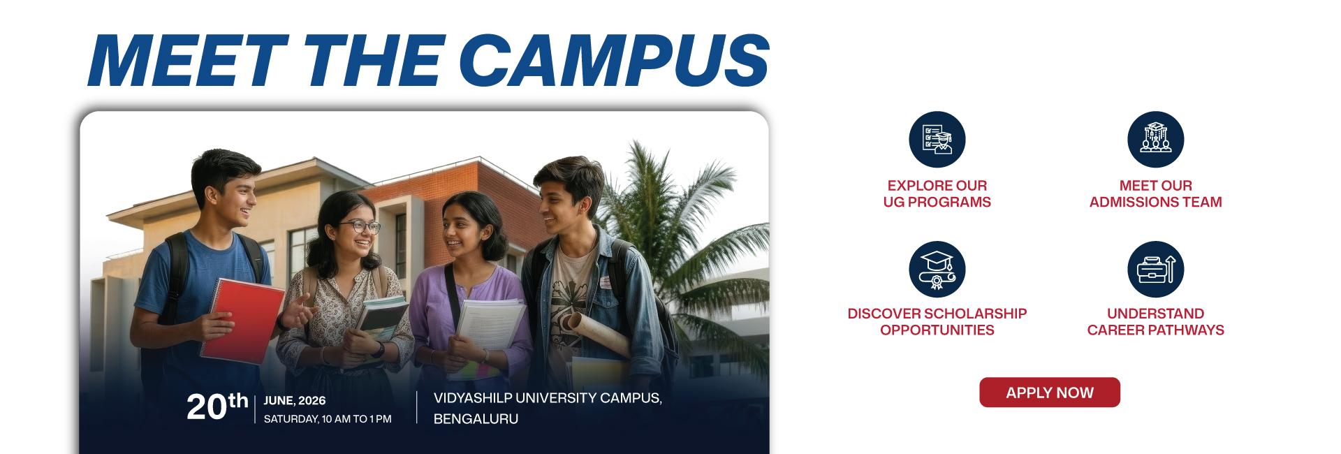 Meet the Campus Vidyashilp University Bangalore
