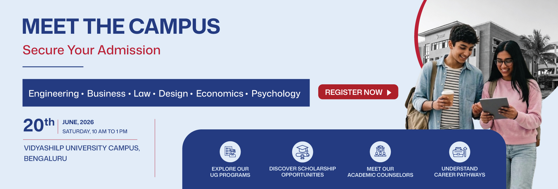Meet the Campus Vidyashilp University Bangalore
