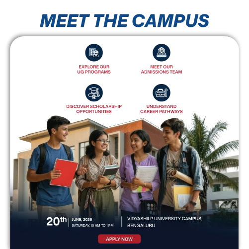Meet The Campus Admissions Vidyashilp University Bangalore