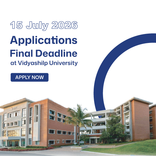 AY 2026-27 Admissions Vidyashilp University Bangalore